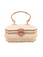 vintage thai tradition yan lipao basketry octagony  exclusive handbag thai royal
