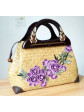 handcrafted krajood bag waving flower embroidered 