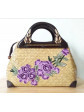 handcrafted krajood bag waving flower embroidered 