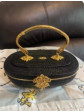 vintage Lipao dark black handbag Natural handmade design exclusive thai royal