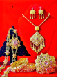 bridal accessories thai costume tradition dress