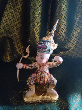 Porcelain​ Hanuman​ Doll​